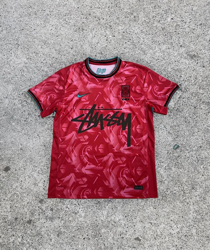 STUSSY X “KOREA” JERSEY - RED
