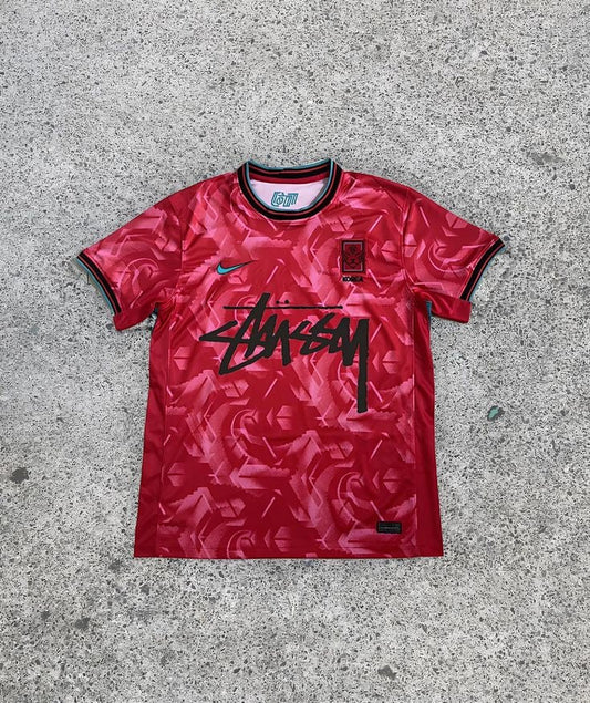 STUSSY X “KOREA” JERSEY - RED
