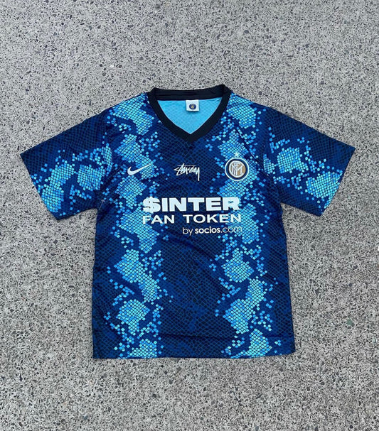 STUSSY X “INTER” JERSEY - BLUE (Special Edition)