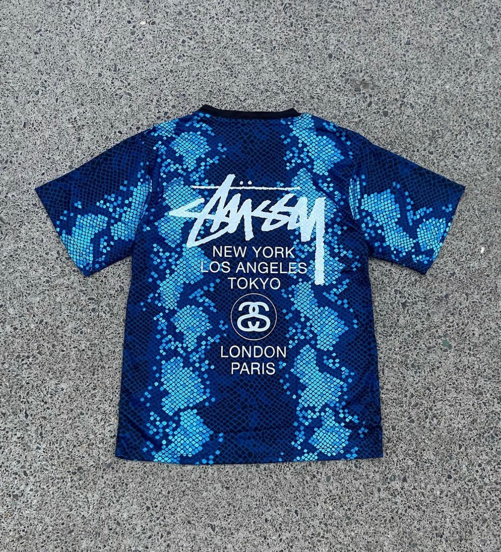 STUSSY X “INTER” JERSEY - BLUE (Special Edition)