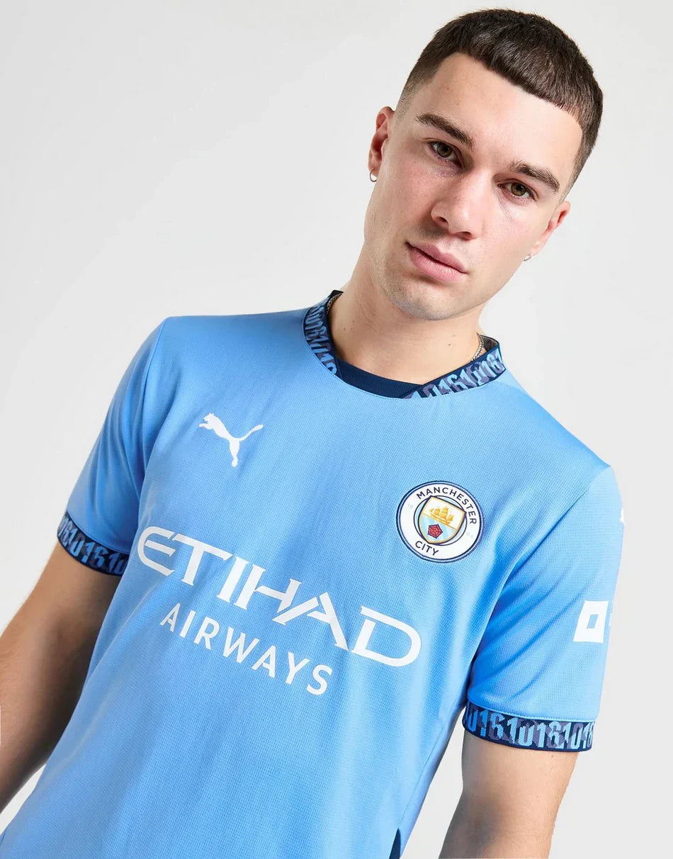 MANCHESTER CITY FC 2024/25 HOME SHIRT